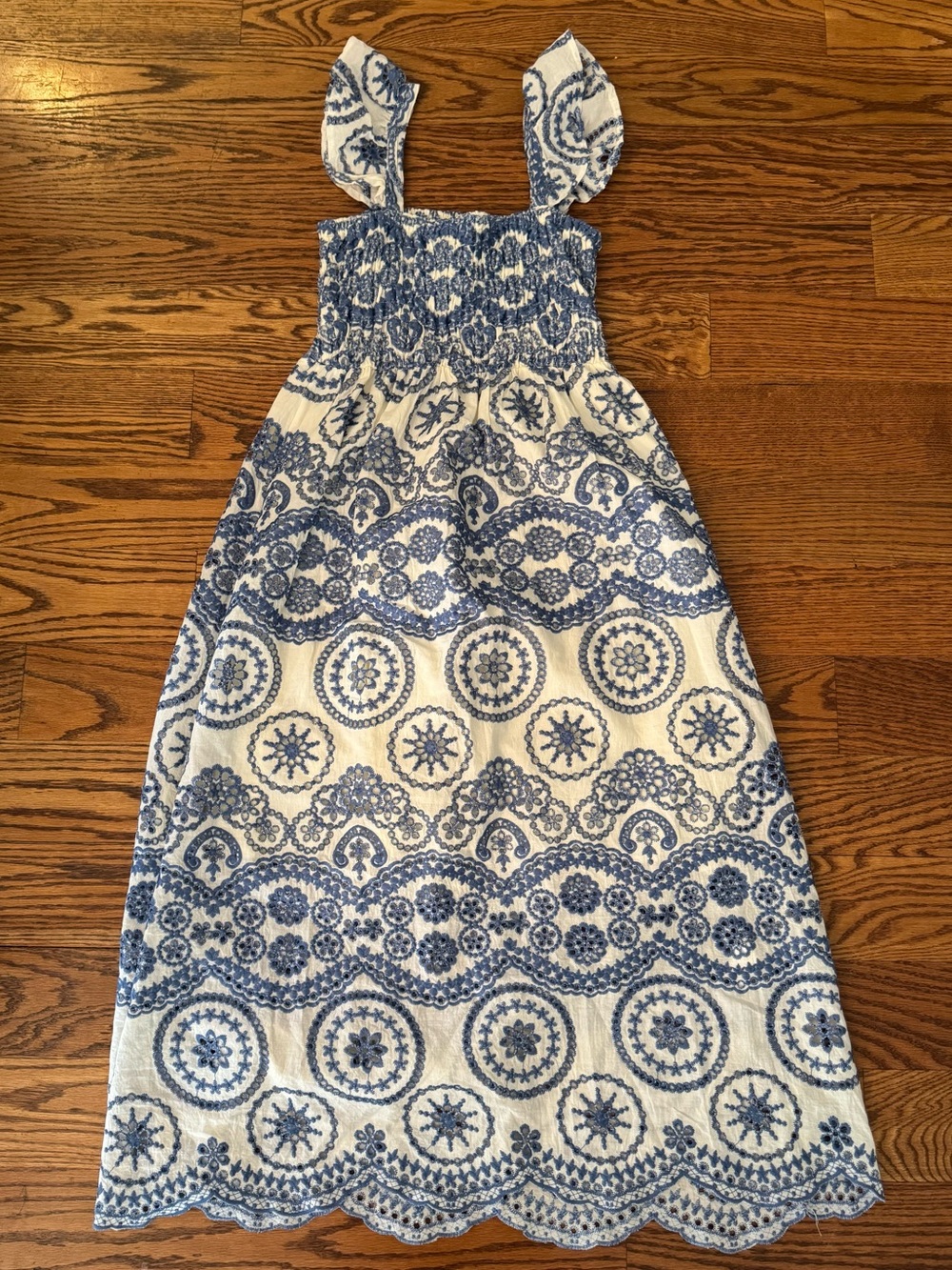 Small embroidered dress